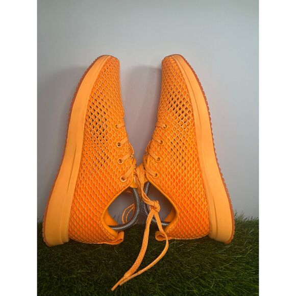 NOBULL Mesh Trainer Men’s 8.5 Women’s 10 Bright Orange Cross Training Shoes